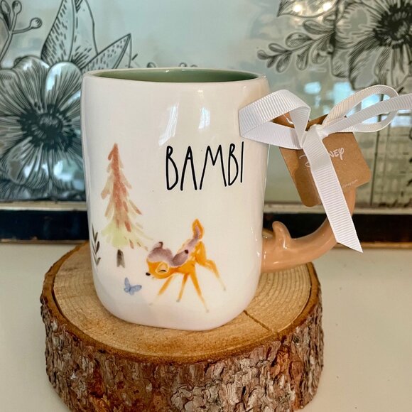 NEW WITH TAGS Rae Dunn & Disney Bambi Mug - Collaboration - Picture 1 of 3